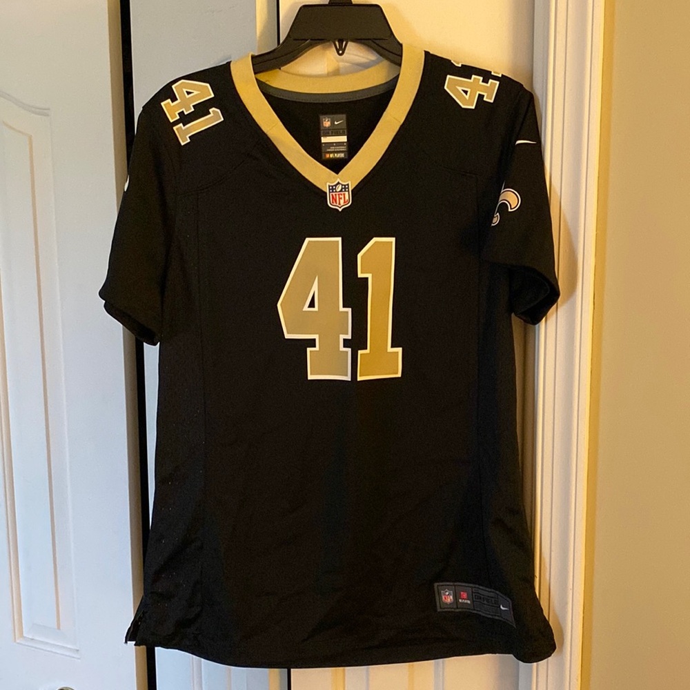 Saints jersey- worn a handful of times.  Excellent condition